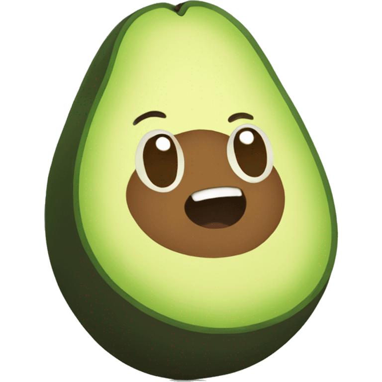 cute avocado emoji