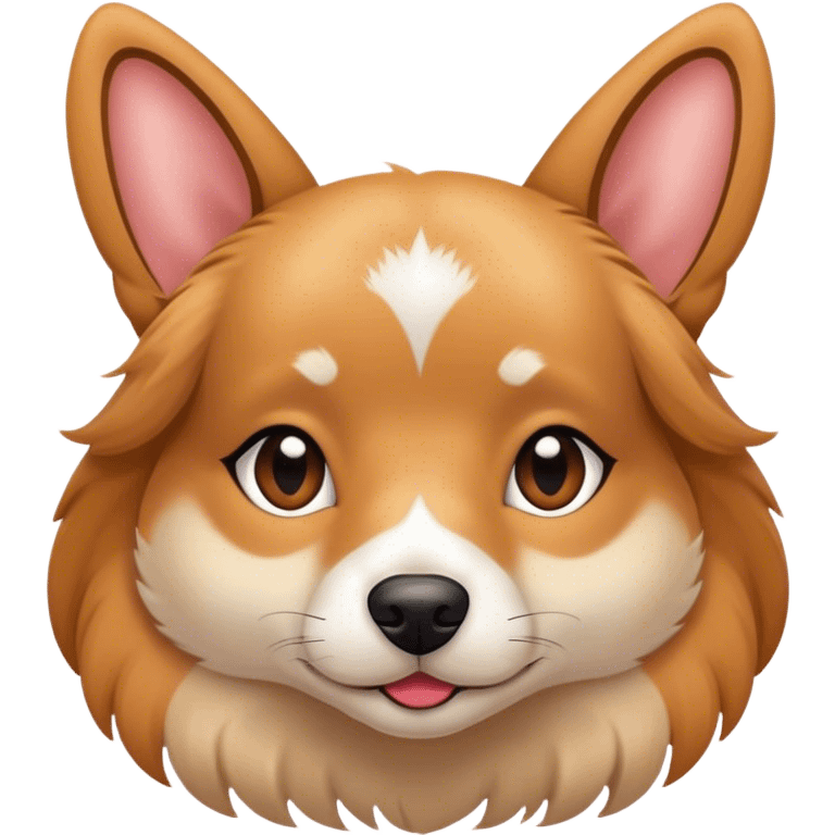 Perrito coquette emoji