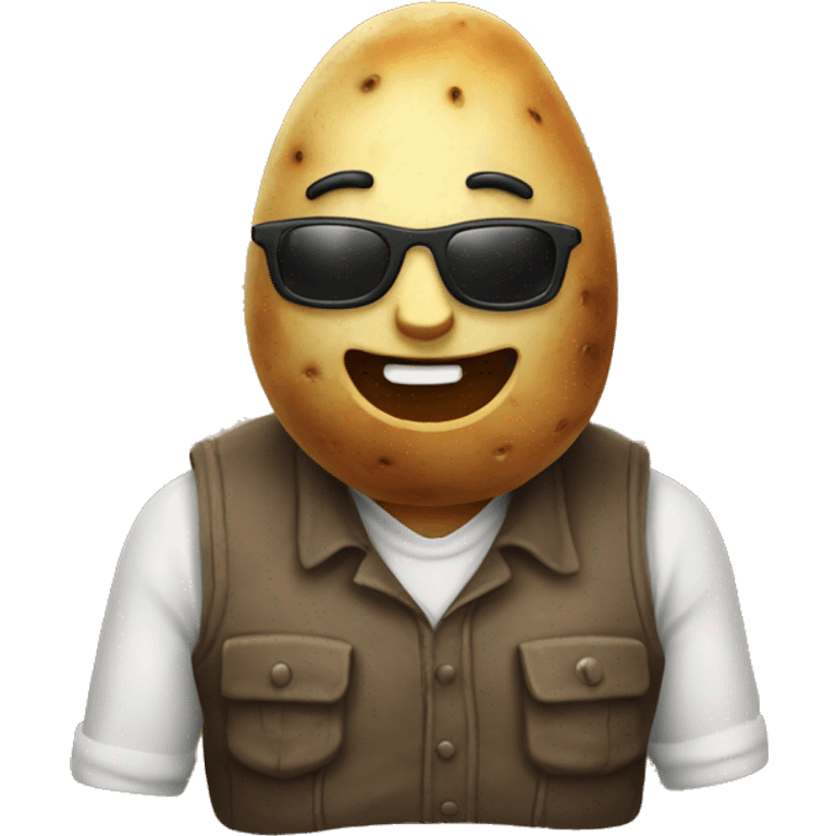 cool potato man emoji emoji