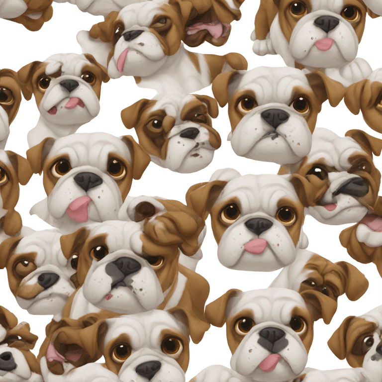 Bulldog  emoji