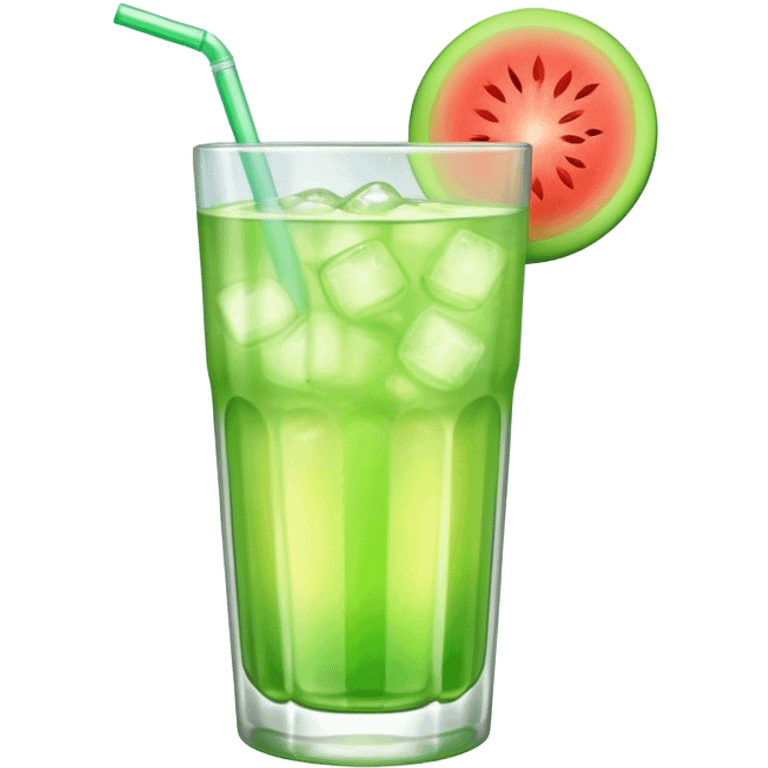 Melon soda emoji