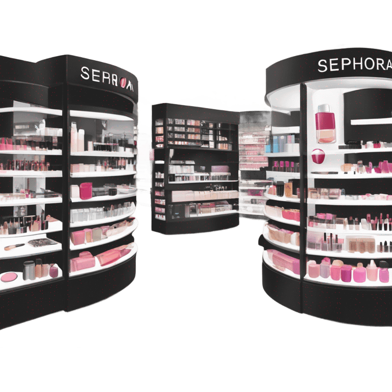 Sephora makeup store  emoji