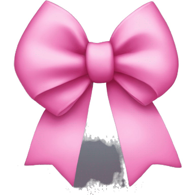 Pink bow emoji