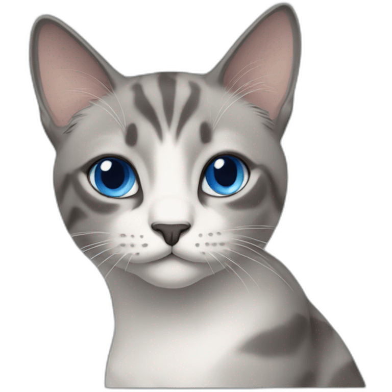 Bluepoint katze emoji