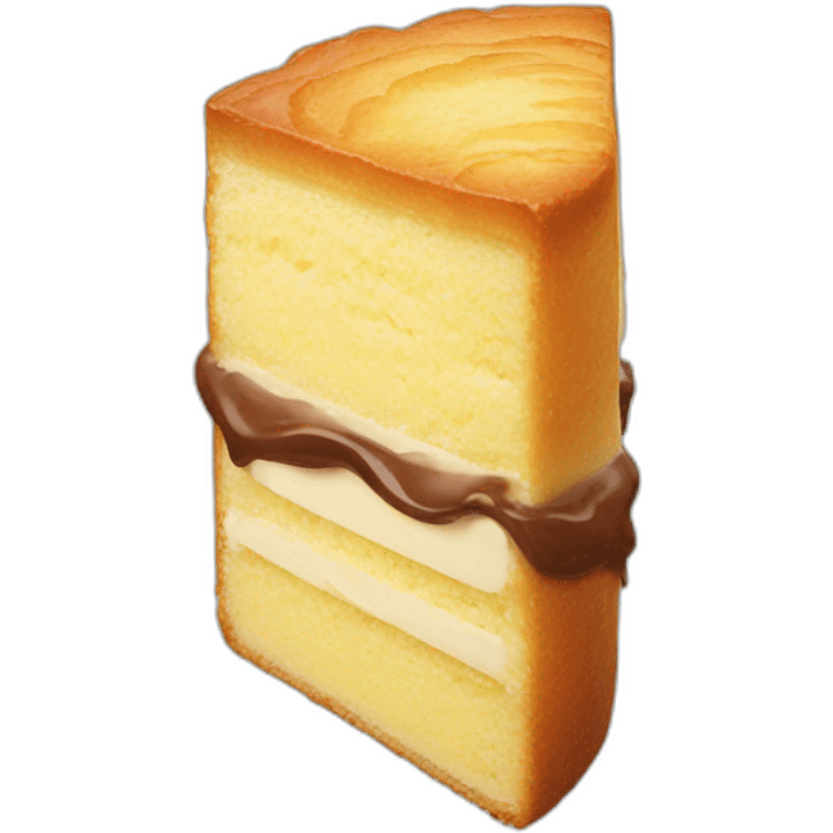 butter-cake emoji