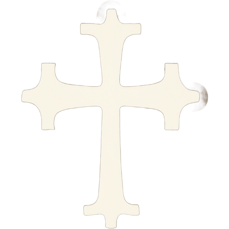 Coptic cross emoji