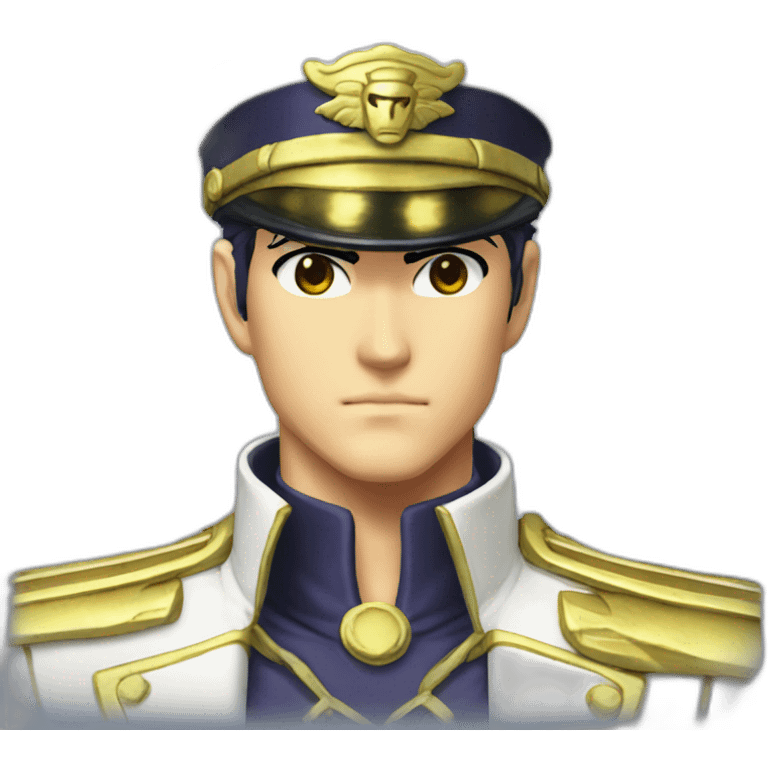 Jotaro kujo white cap emoji