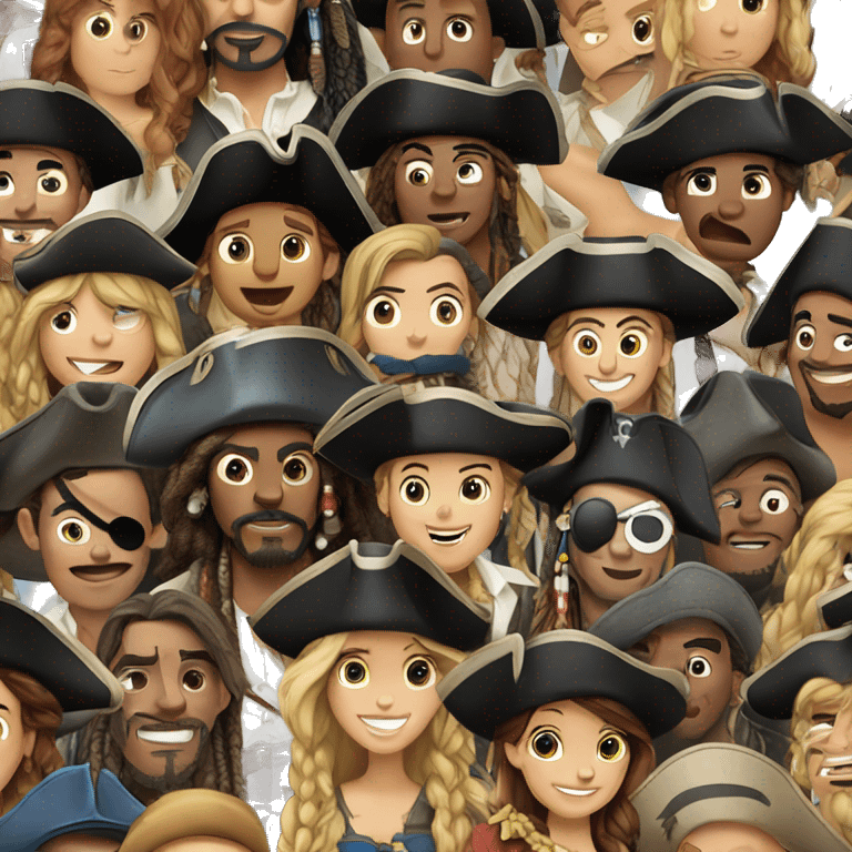 Disneyland pirates of the Caribbean  emoji