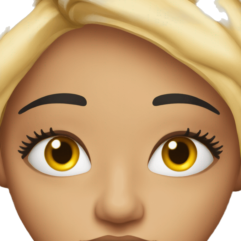 Lash extension Artist emoji