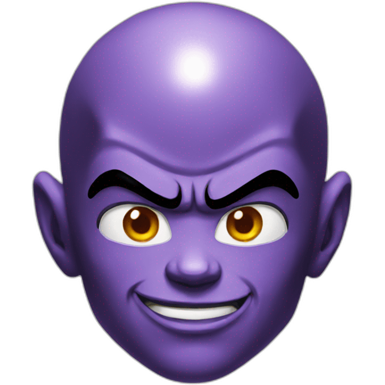 Black frieza emoji