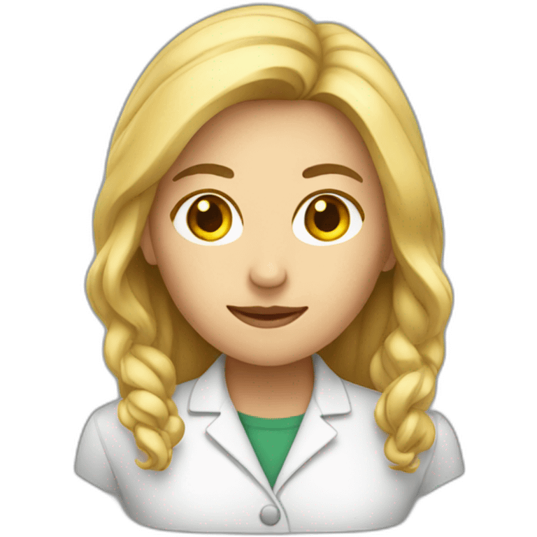 female researcher emoji