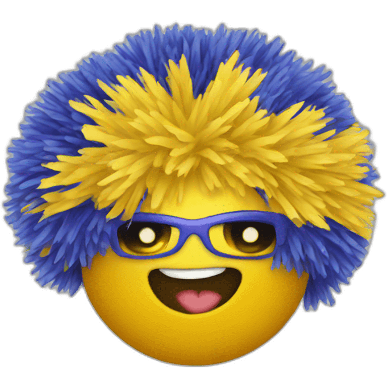 Cheer pompom emoji