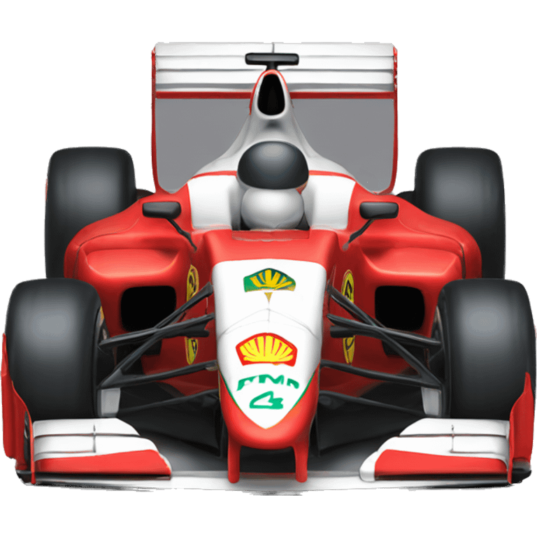 Ferrari formula 1 car emoji