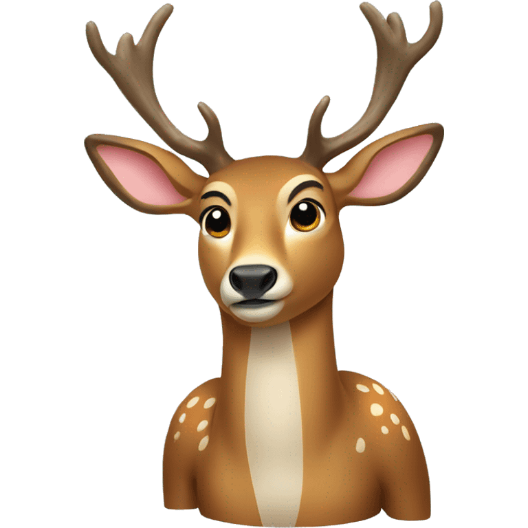 deer recieving bonk emoji