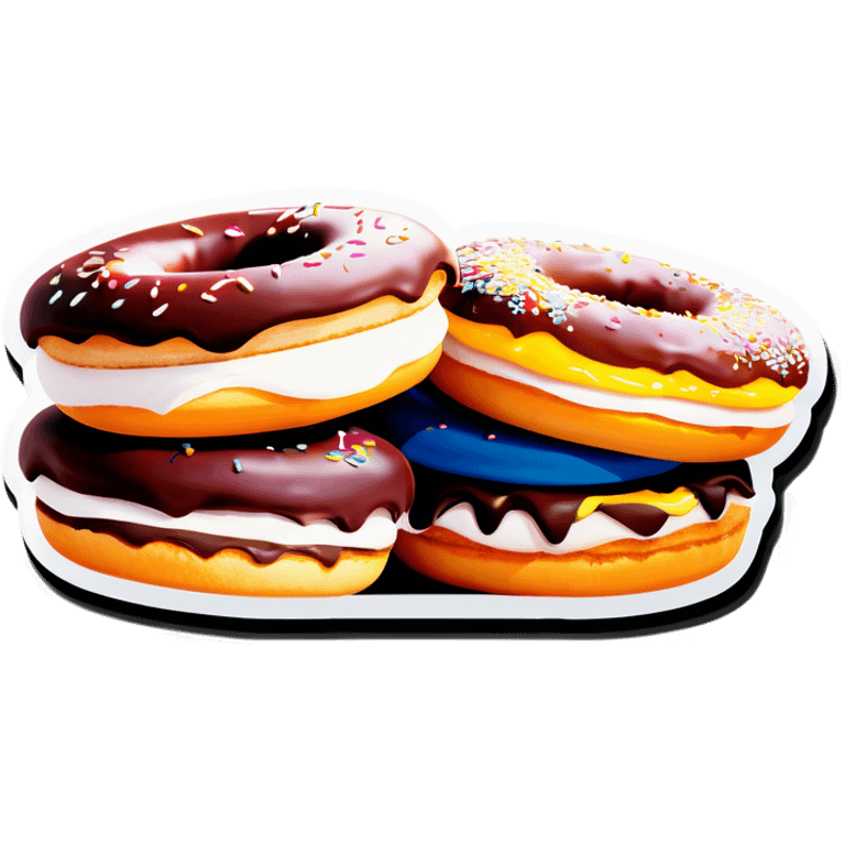 dounts stacked emoji