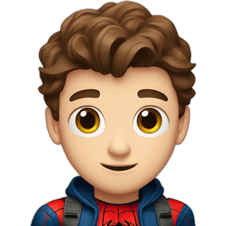 tom holland spiderman  emoji