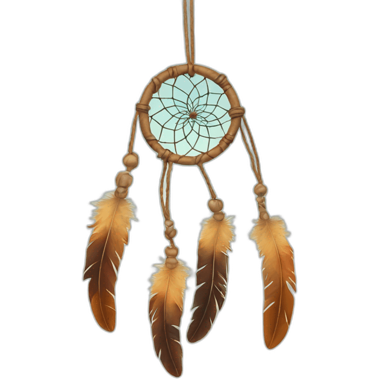 Dreamcatcher on a string emoji