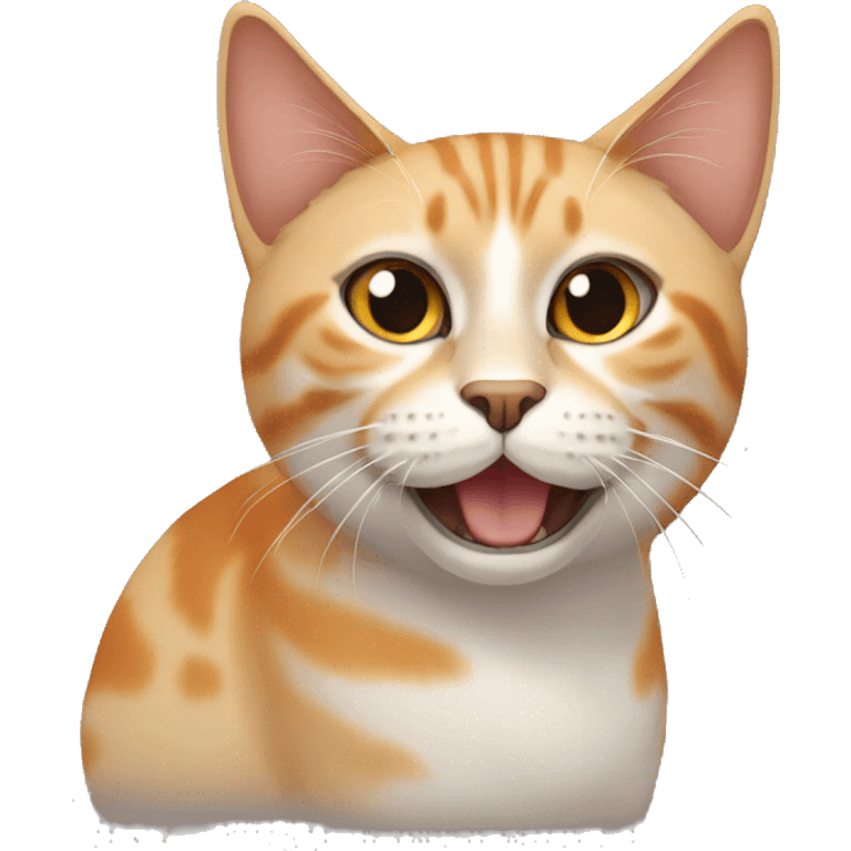 Gato anaranjado emoji