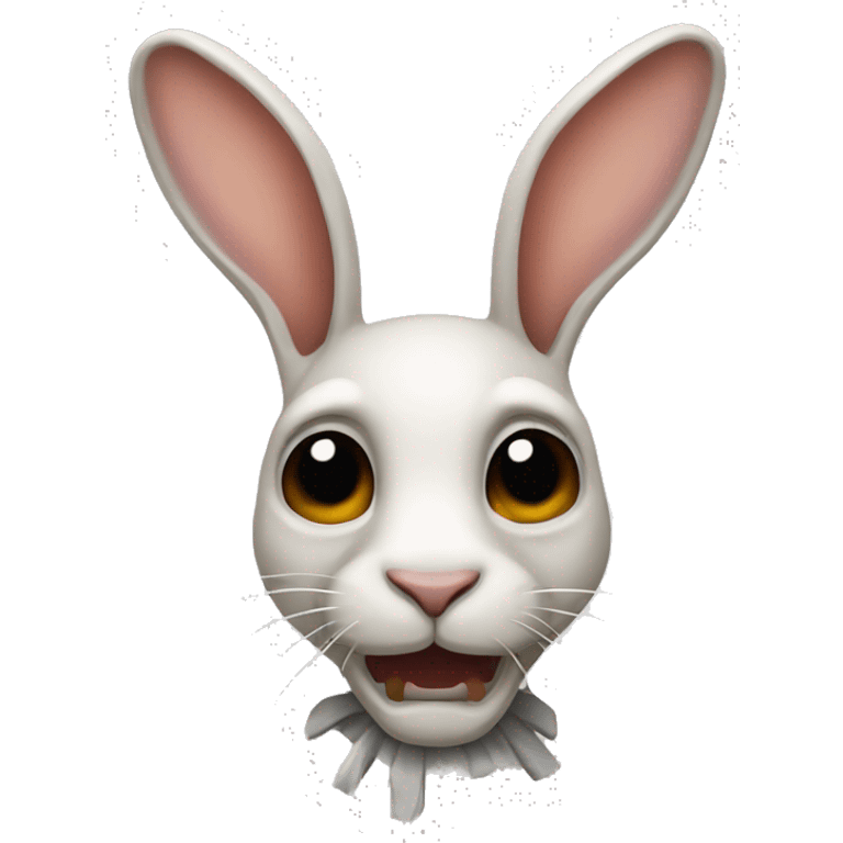 rabbit skelet emoji