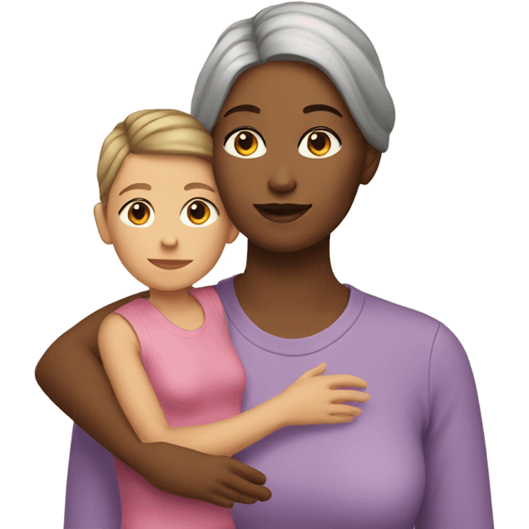 Lesbians with trans daughter emoji