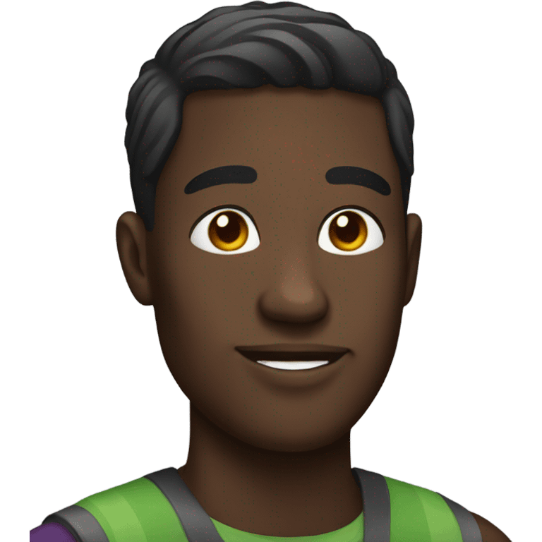 gay black man emoji