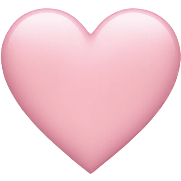 light pink heart  emoji