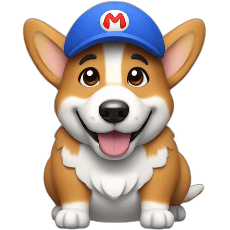 corgi mario emoji