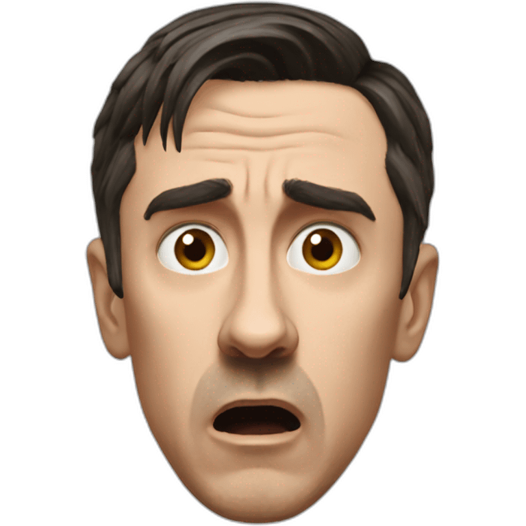 gary neville confused emoji