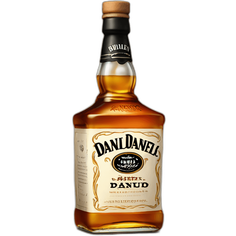 apple jack Daniel's bottle emoji