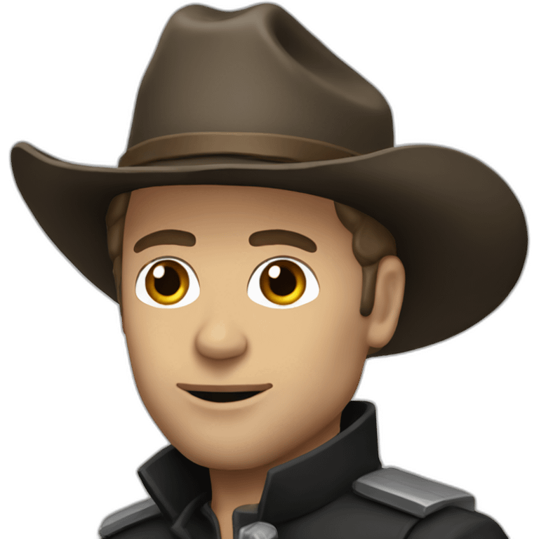 Macron cowboys emoji