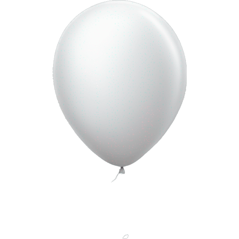 white balloon emoji