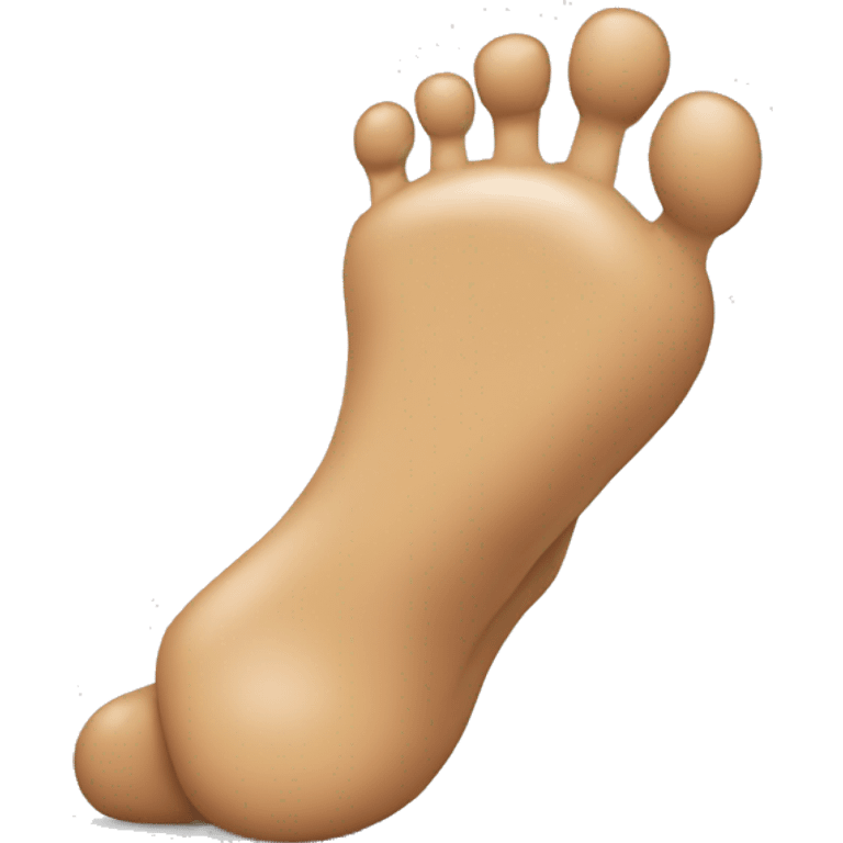 The foot emoji