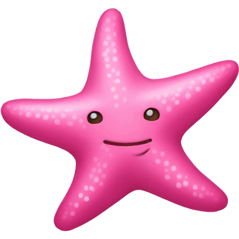 pink starfish  emoji