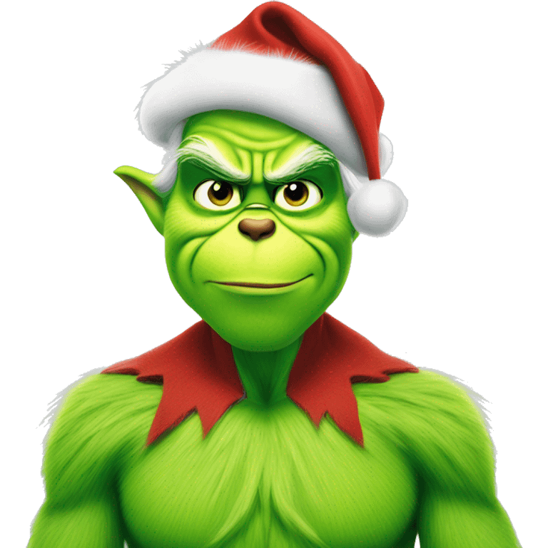 henry cavill as grinch emoji