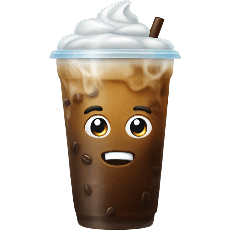 iced coffe emoji