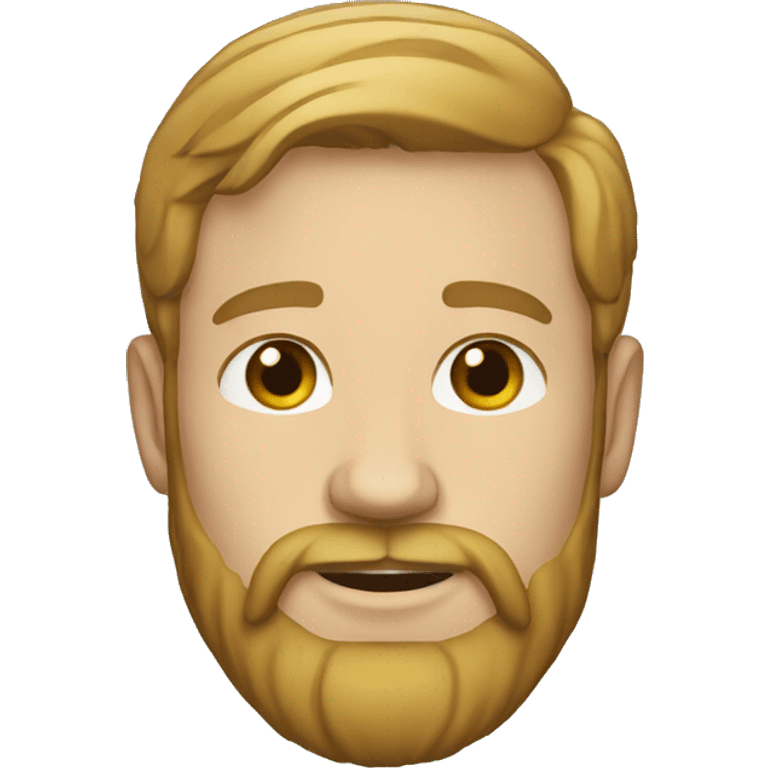 30 year old white man with beard emoji