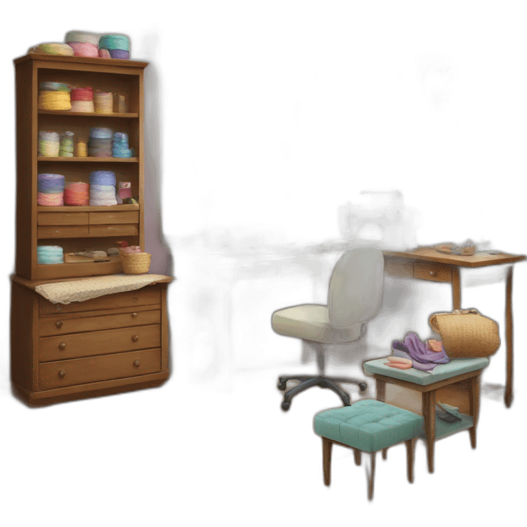 Sewing-room emoji