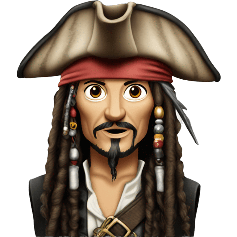 Johny depp captain jack sparrow emoji