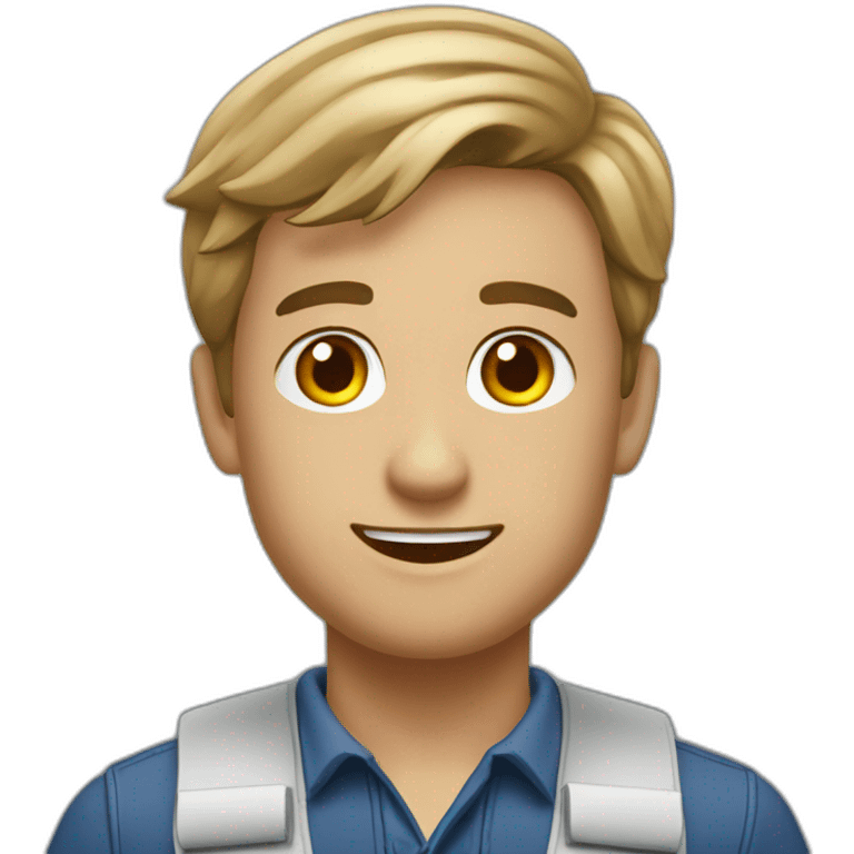 Leroy Merlin young saleman emoji