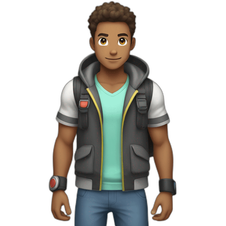 Pokemon Trainer Brock emoji