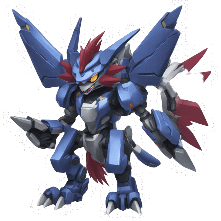 WereGarurumon-Zoroark-Medabot-Mecha emoji