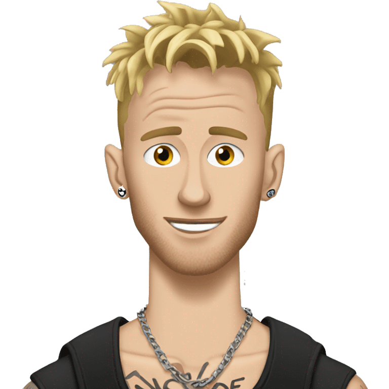 Can you make a machine gun Kelly emoji emoji