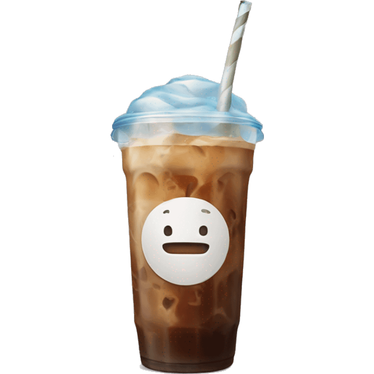 Iced coffee  emoji