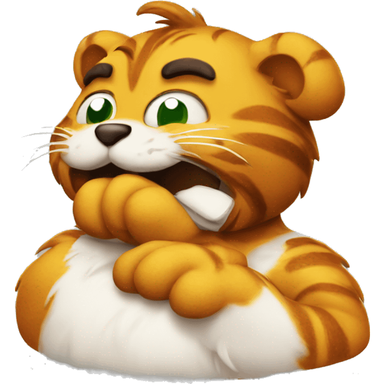 Cartoon Garfield emoji