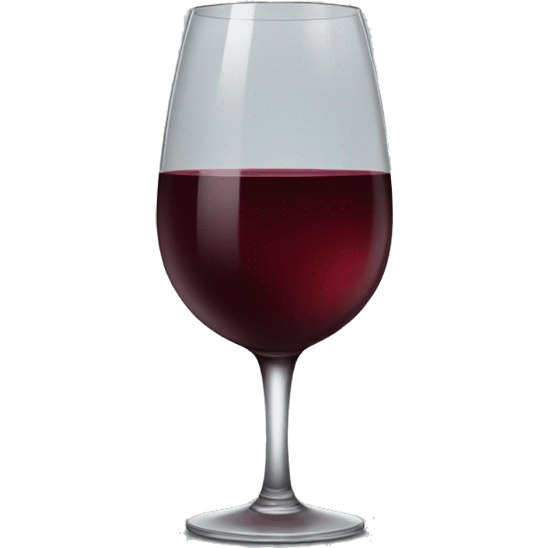 Red wine glass emoji