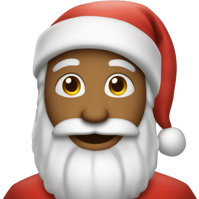 Papá Noel bonito y adorable  emoji