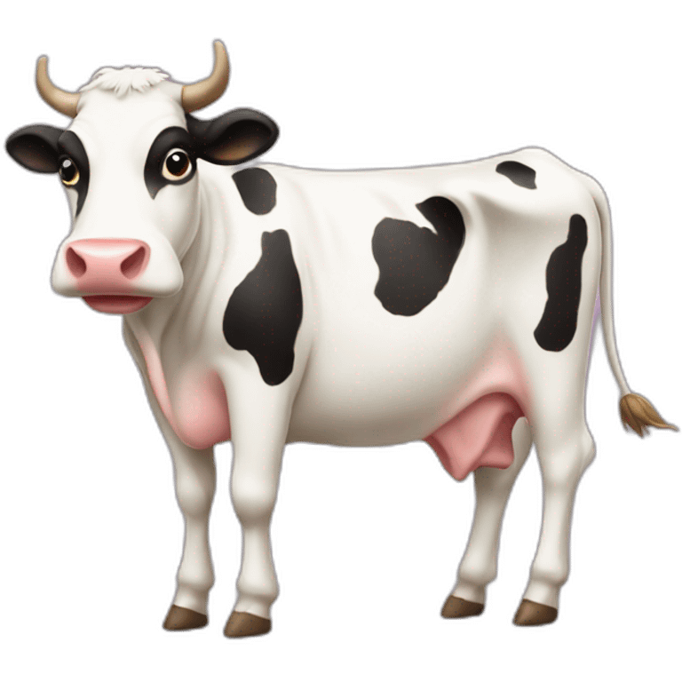 Cow udder emoji