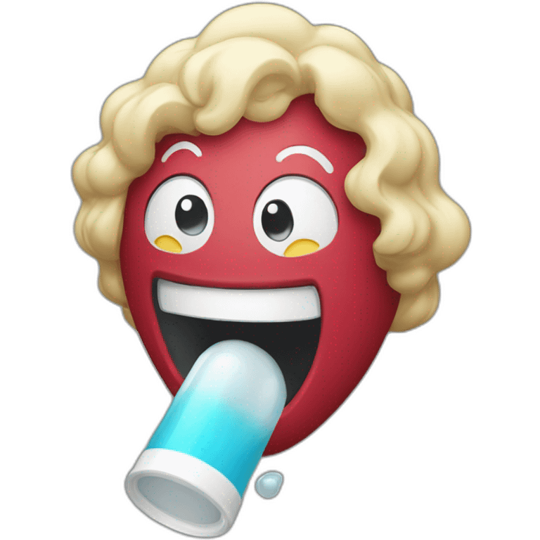 Laughing gas emoji