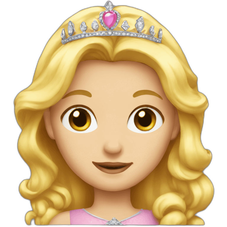 blonde princess emoji