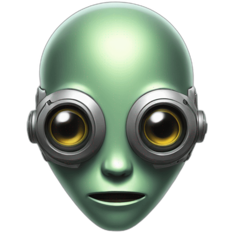 alien stupid ai robot emoji